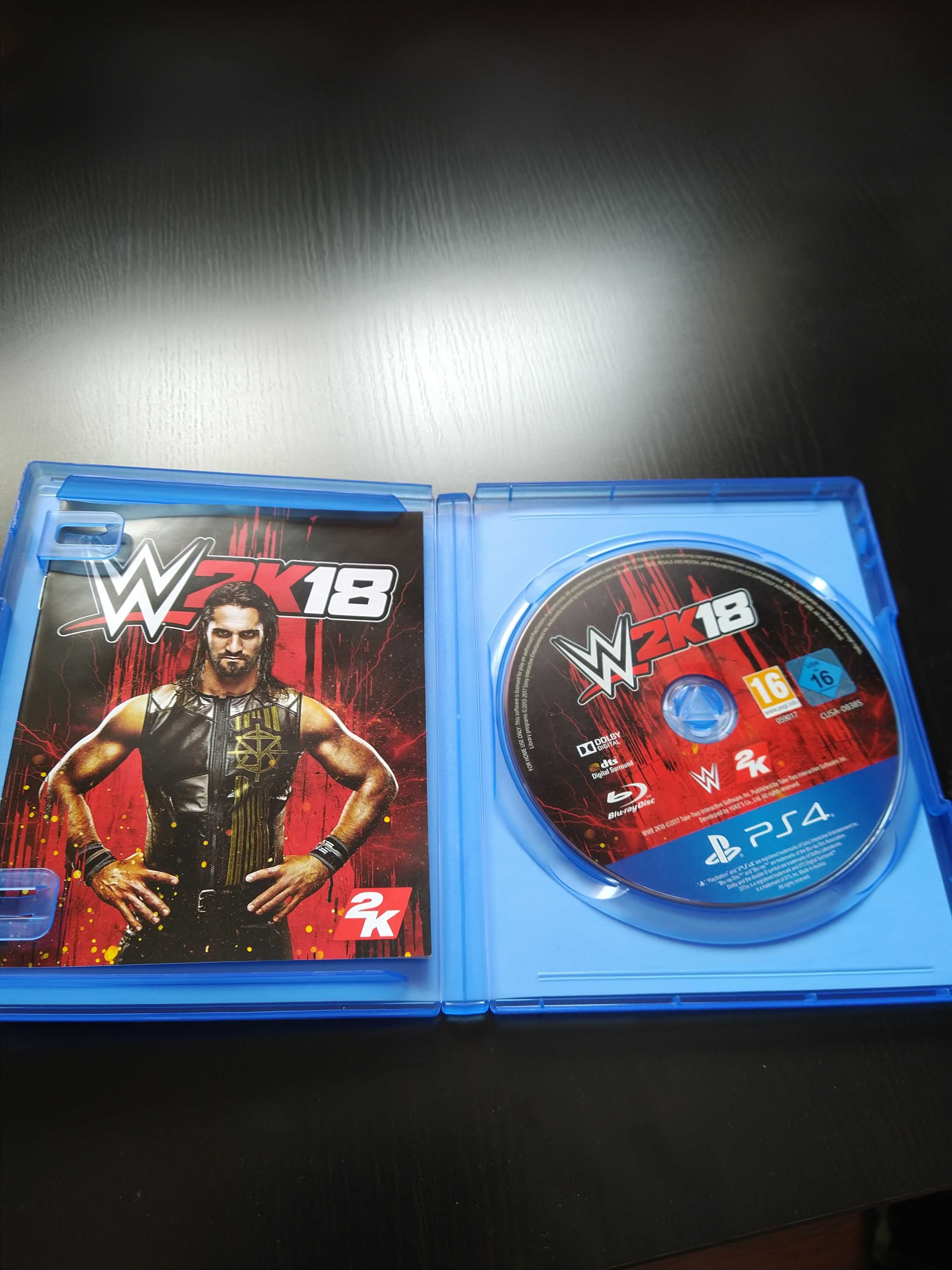 Jogo W2K18 (WWE 2K18) Usado PS4 - Envio incluído