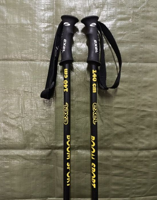 Kijki kije narciarskie karbonowe Exel boom sport 140 cm