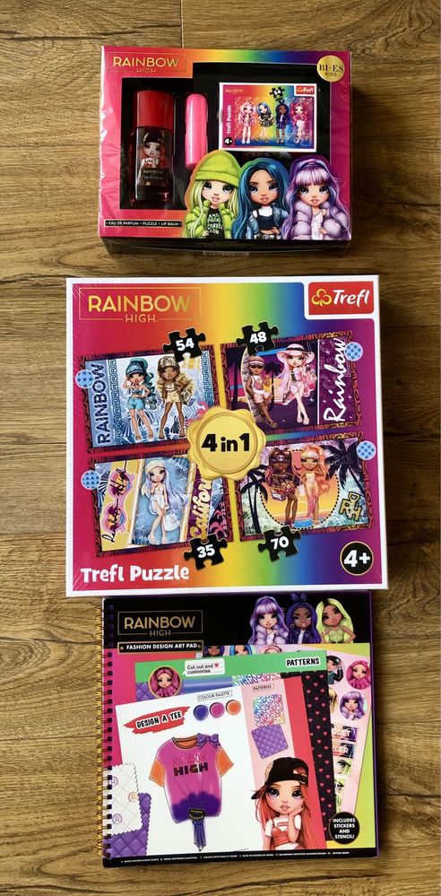 NOWY zestaw Rainbow High
