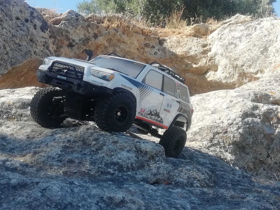 Carro rc crawler escala 1 10 trail runner