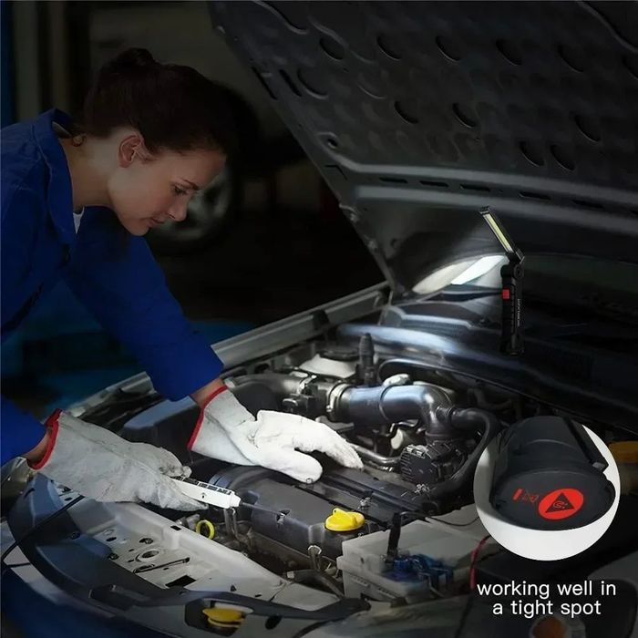 Светильник Діодна лампа на магнітах з яскравим світлом.