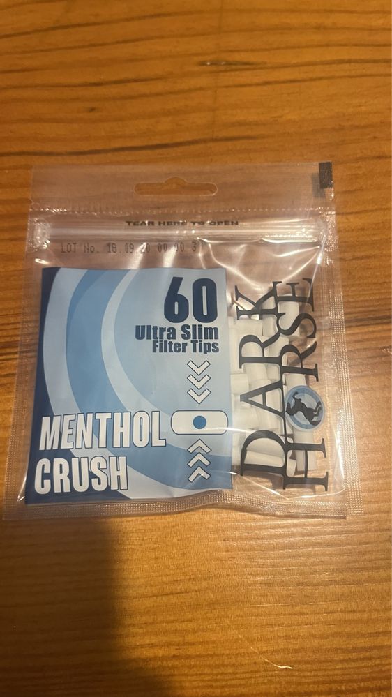Filtros mentolados