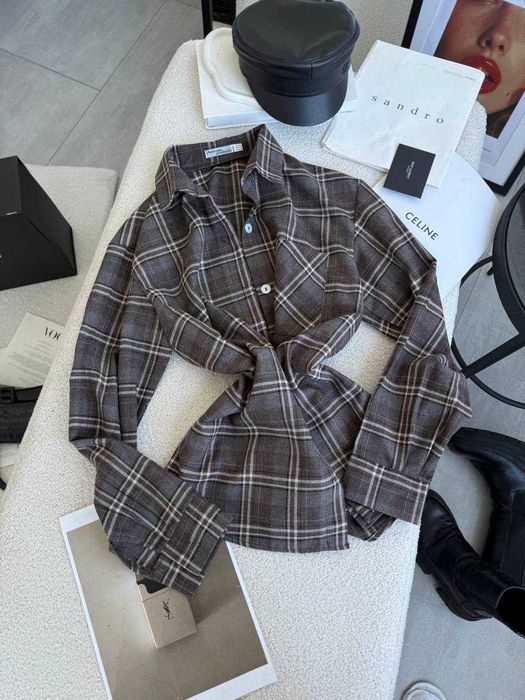 Жіноча Сорочка В Клітинку — Картата Сорочка — Сорочка Оверсайз