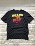 NIKE DRI-FIT (M) футболка мужская черная оригинал драй фит найк