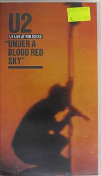 VHS Musical "U2 Live At Red Rocks - Under a Blood Red Sky"