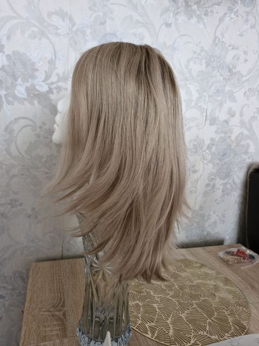 Peruka z naturalnych włosów blond!