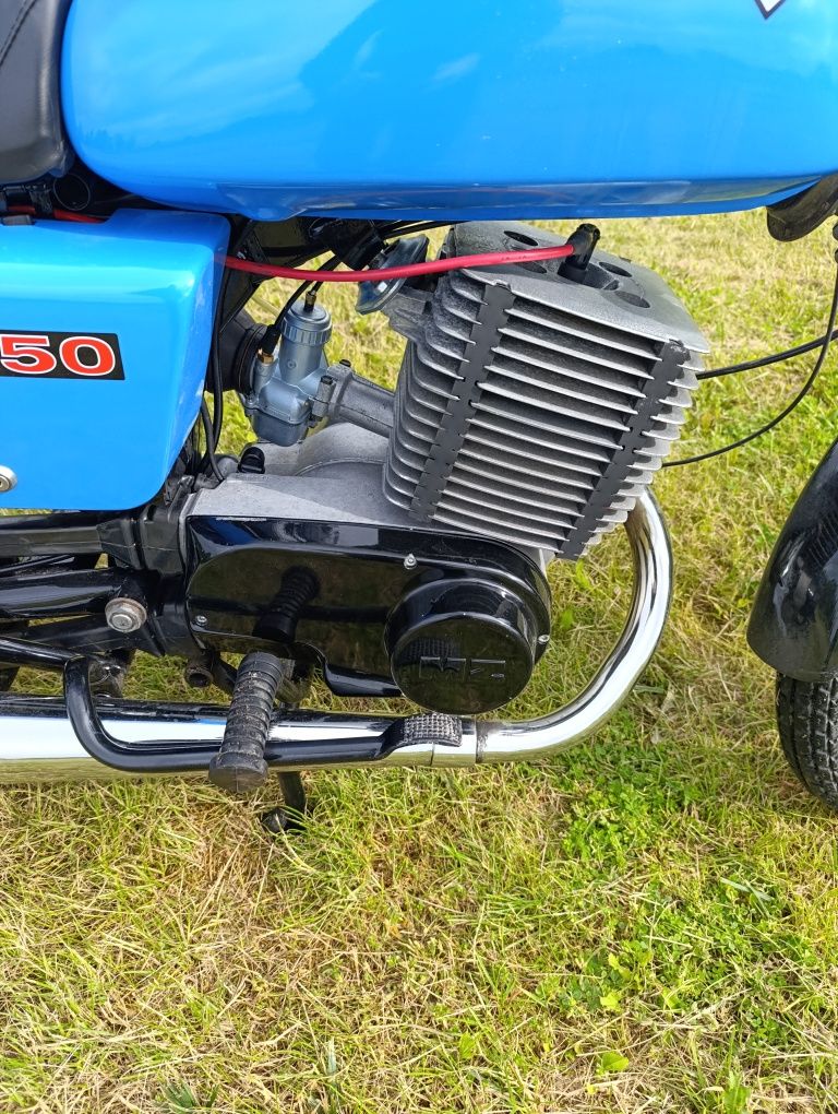 MZ ETZ 250 zarejestrowana po renowacji
