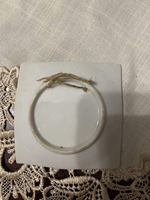 Porcelana fina prato decorativo