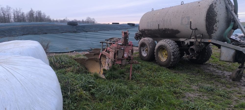 Pług kverneland 16" zagonowy 4 skiby