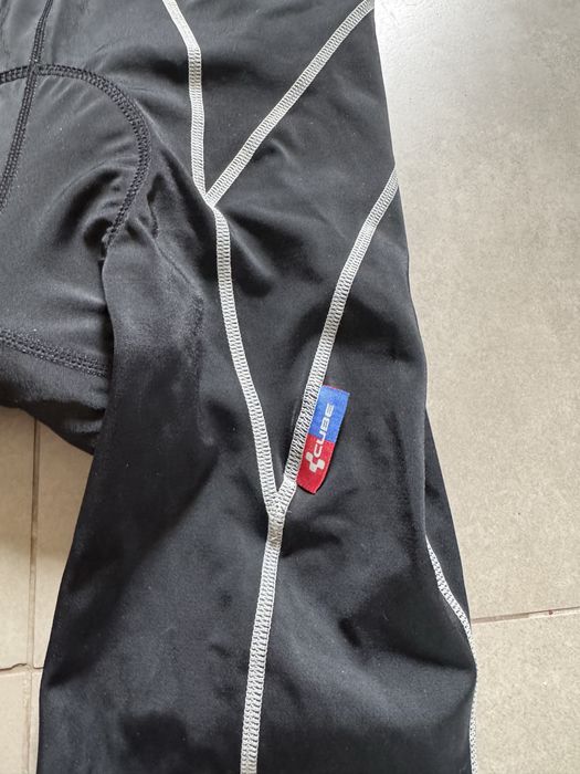 Spodenki rowerowe kolarskie Cube Bib Shorts r.L