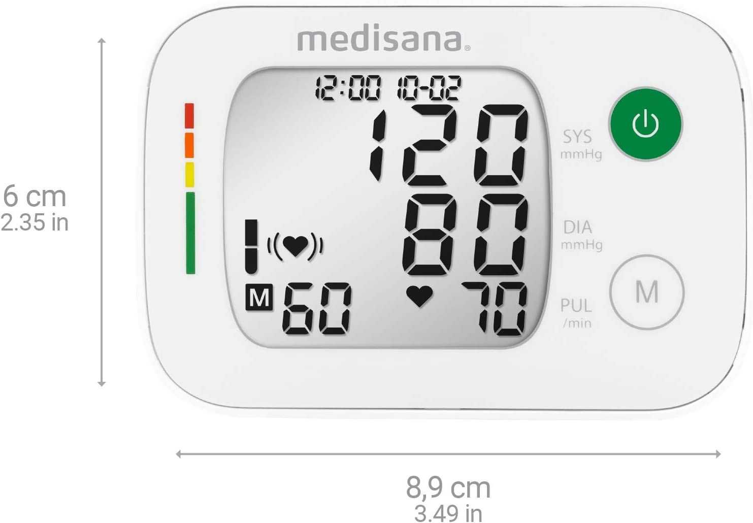 Ciśnieniomierz Nadgarstkowy Medisana BW 335