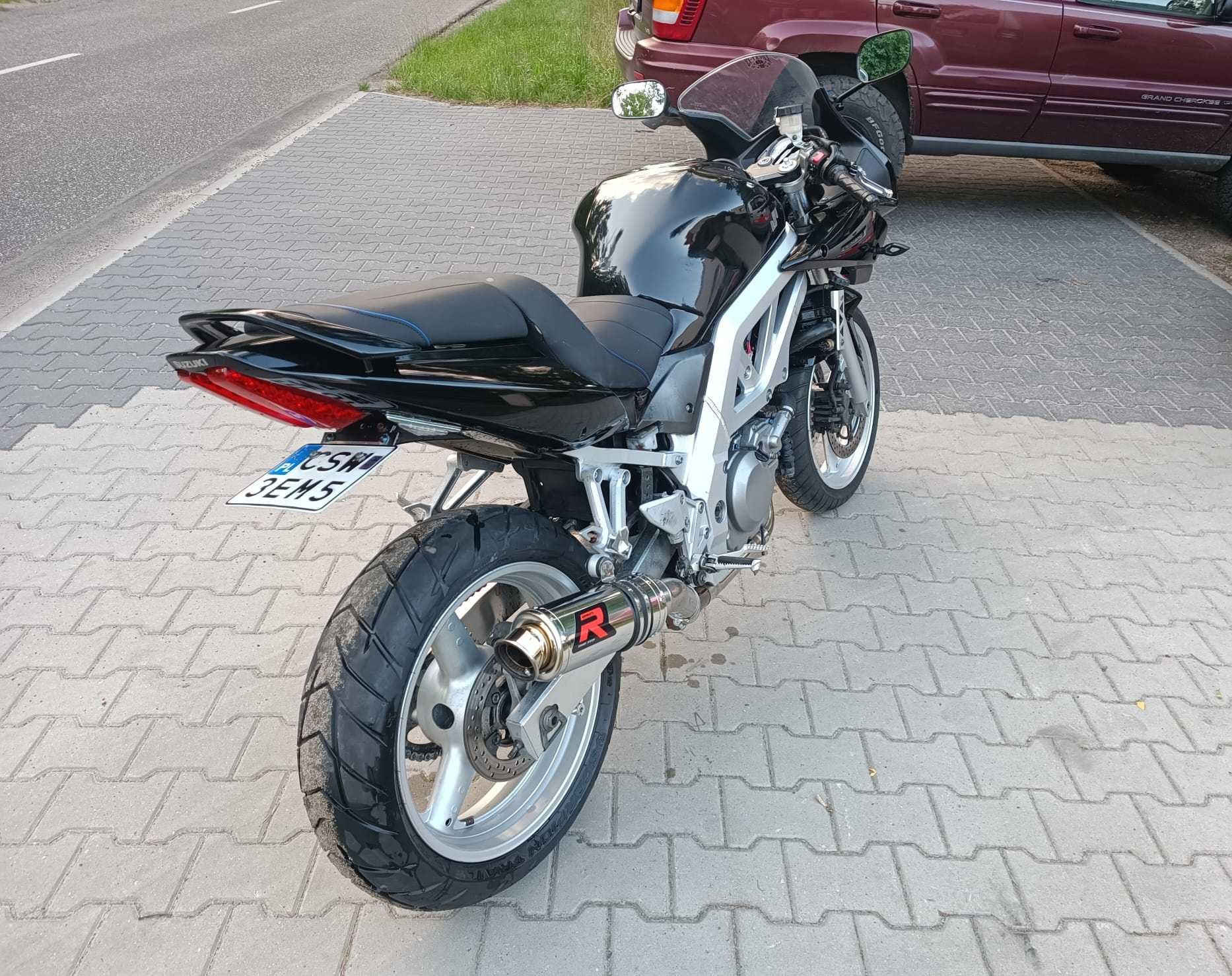 SV650S zarejestrowany A2