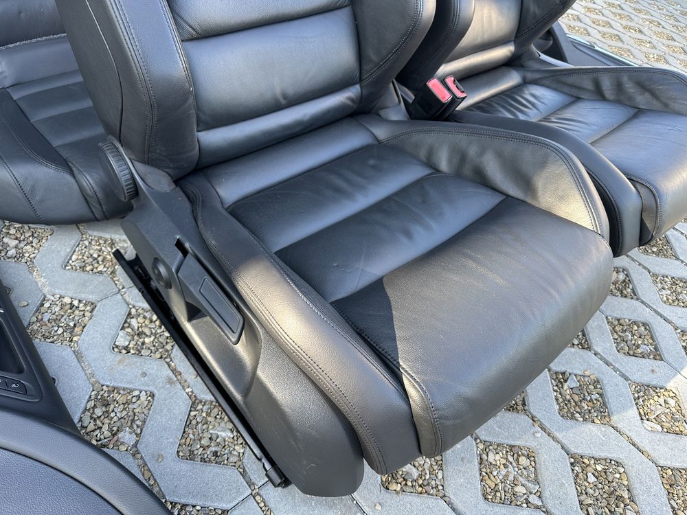 Fotele skóra kanapa boczki VW Golf 6 VI GTI 3D *STAN IDEALNY* Zestaw!