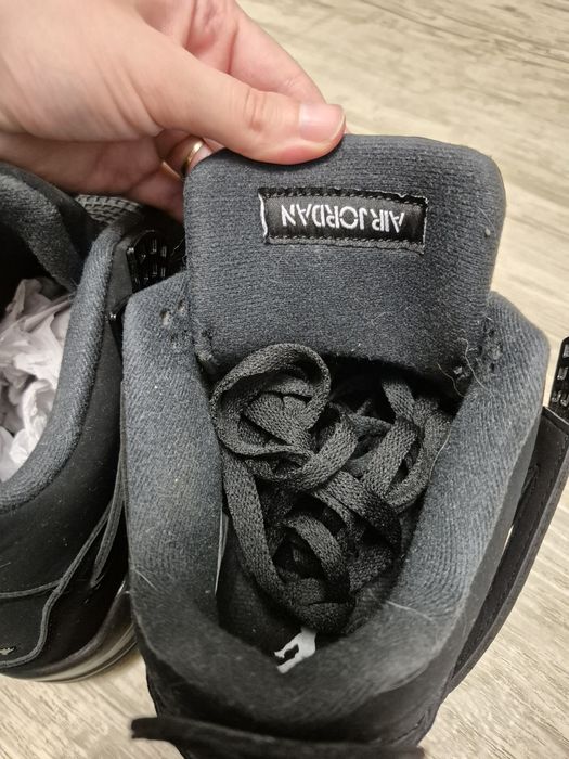 Кросівки Air Jordan Retro 4 Black Cat 44 розмір