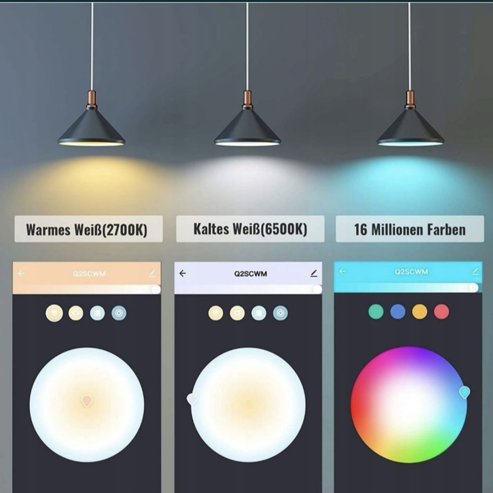 Inteligentna zżarówka E14 LED 5W