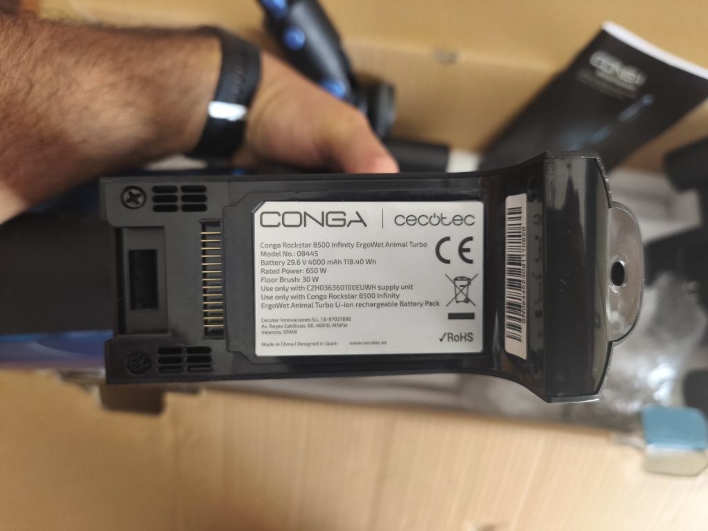 Conga  RockStar 8500 

ROCKSTAR 8500

POWER

TURB