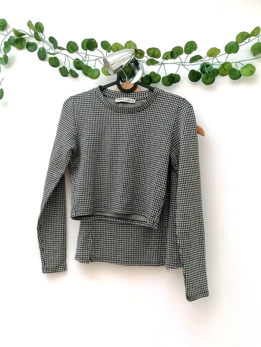 Conjunto Axadrezado: Top e Saia