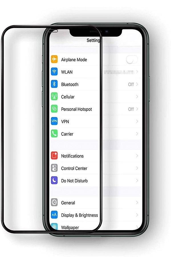 Iphone 11 pro - szkło hartowane na cały ekran PEŁNE