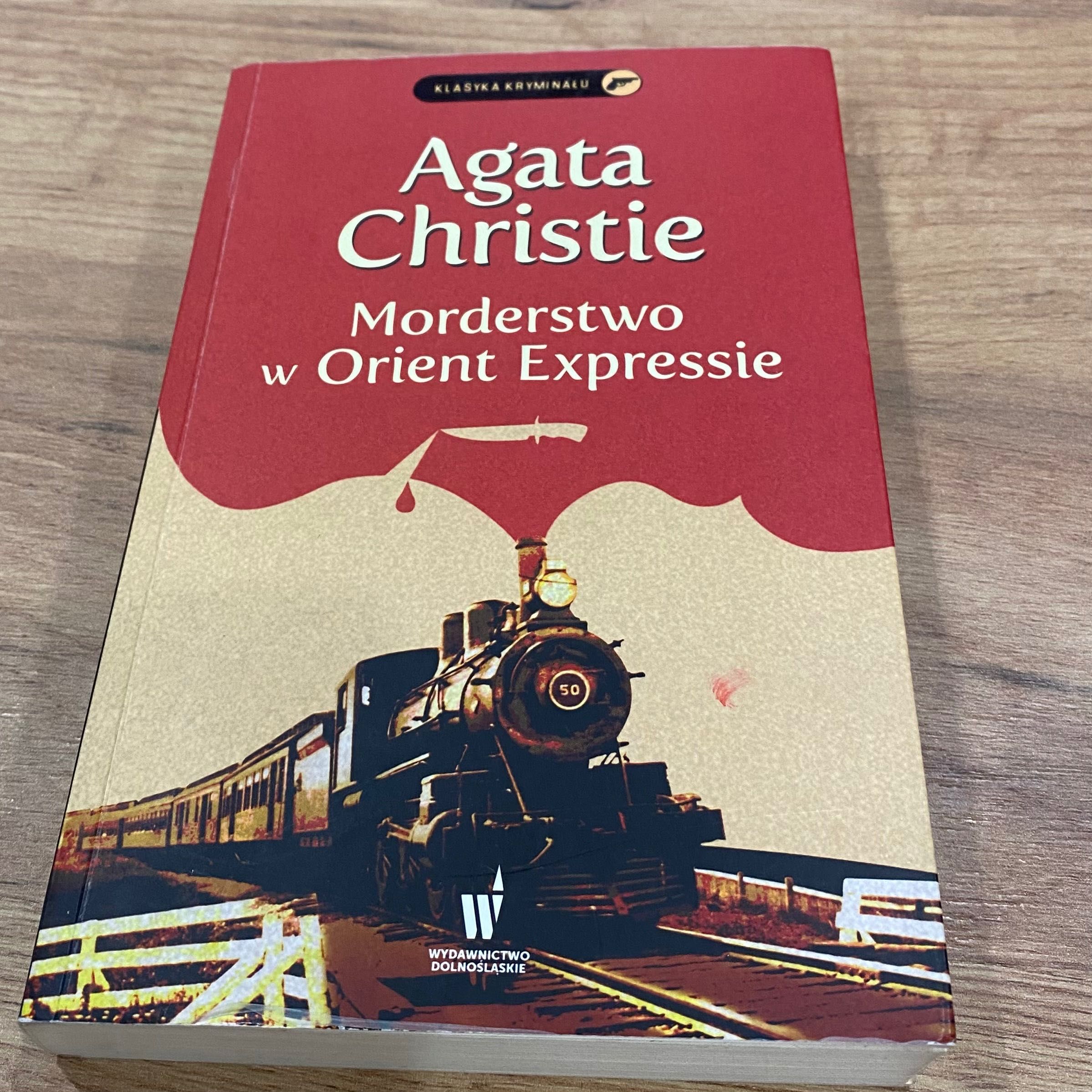 Książka „Morderstwo w Orient Expressie” . Agata Christie