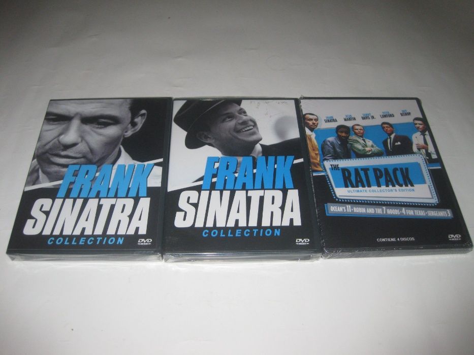 12 Filmes em 3 DVDs com Frank Sinatra/Selados!