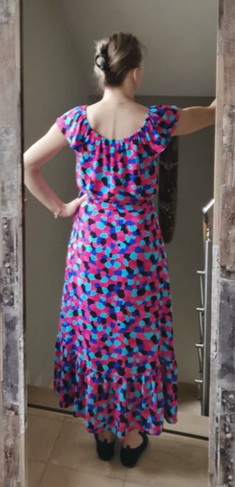 Kolorwa bluzka i spódnica hiszpanka 36