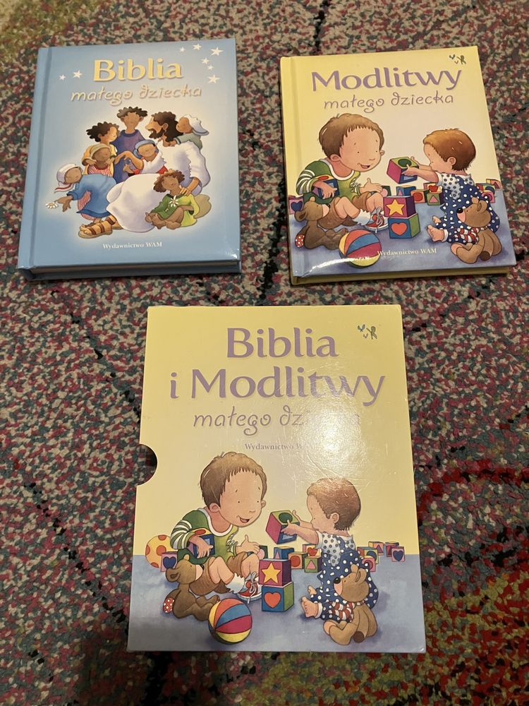 Książki zestaw Biblia i Modlitwy Małego Dziecka