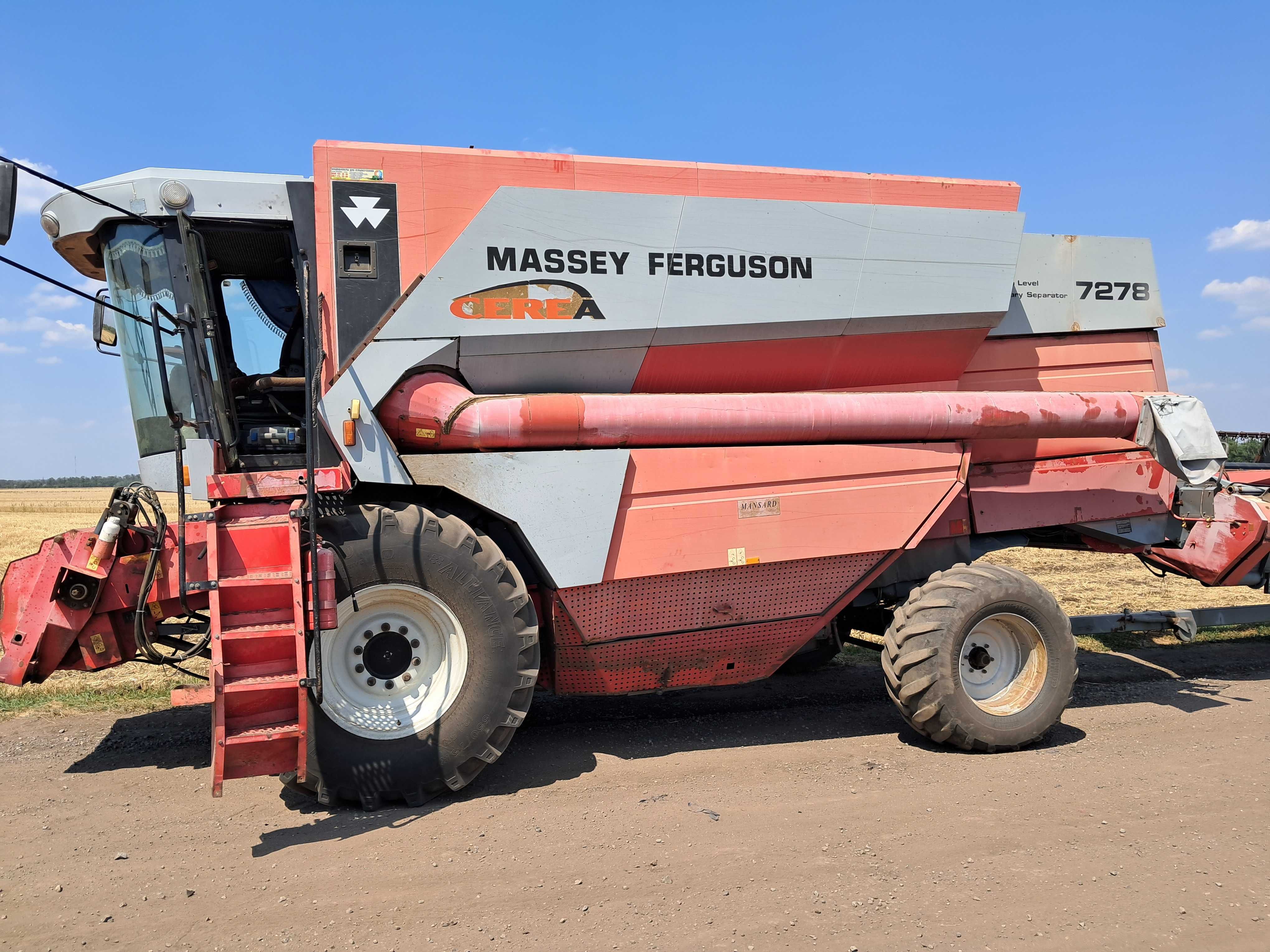 комбайн Massey Ferguson 7278