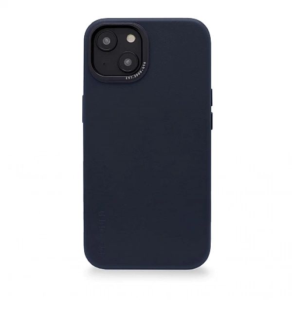Etui Decoded Leather Case skórzane z MagSafe do iPhone 14 Plus - grana