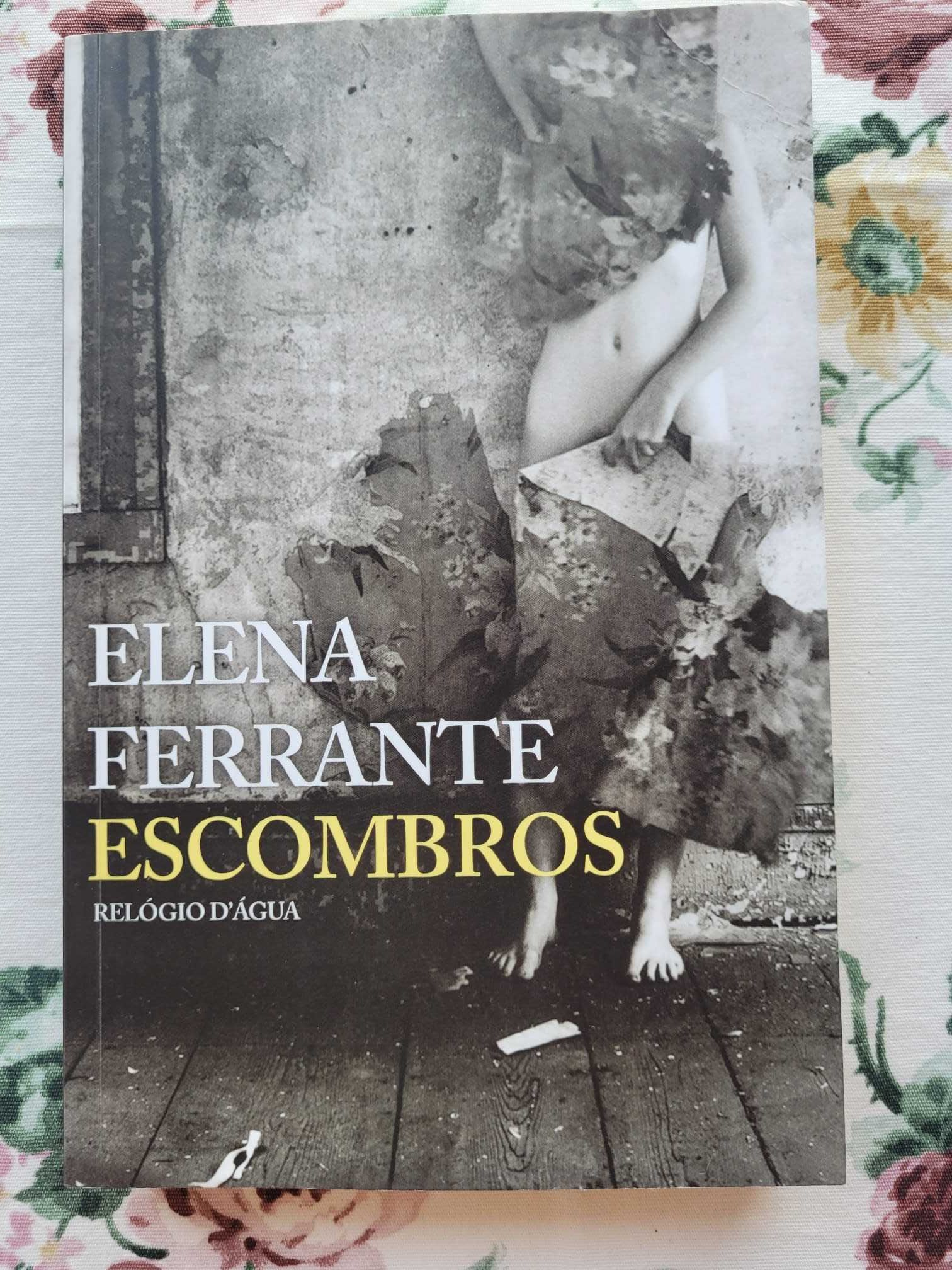 Livro "Escombros" de Elena Ferrante - NOVO