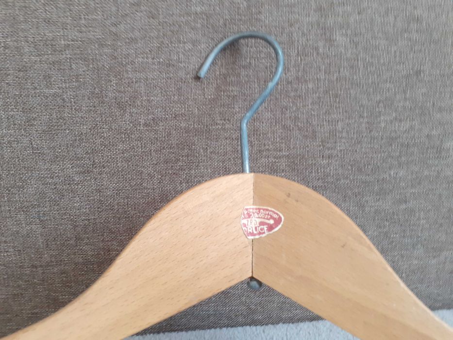 Wieszak drewniany PRL ZPD Gorlice