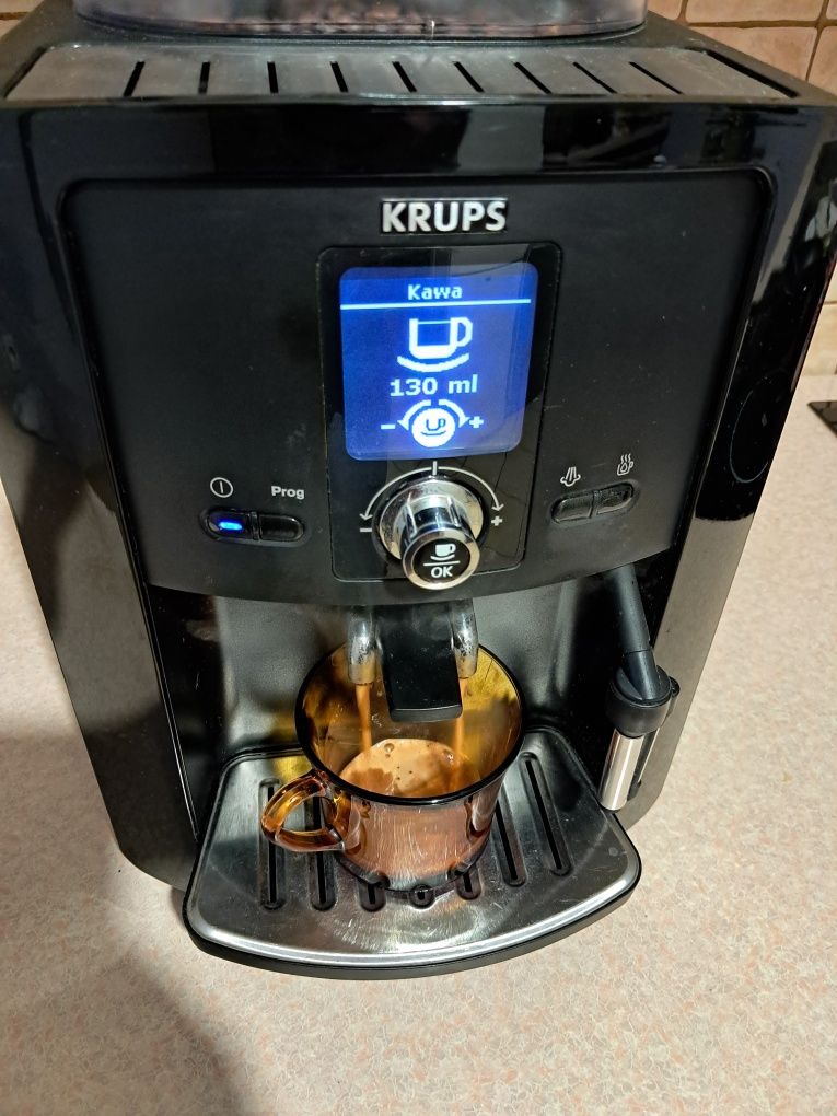 Krups EA8080 automatyczny ekspres ciśnieniowy do kawy  cappuccino