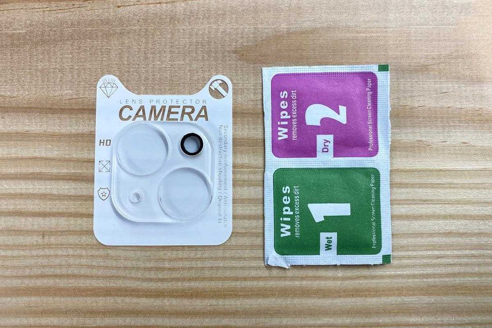 Película de vidro câmara traseira iPhone 15/15 Plus/15 Pro/ 15 Pro Max