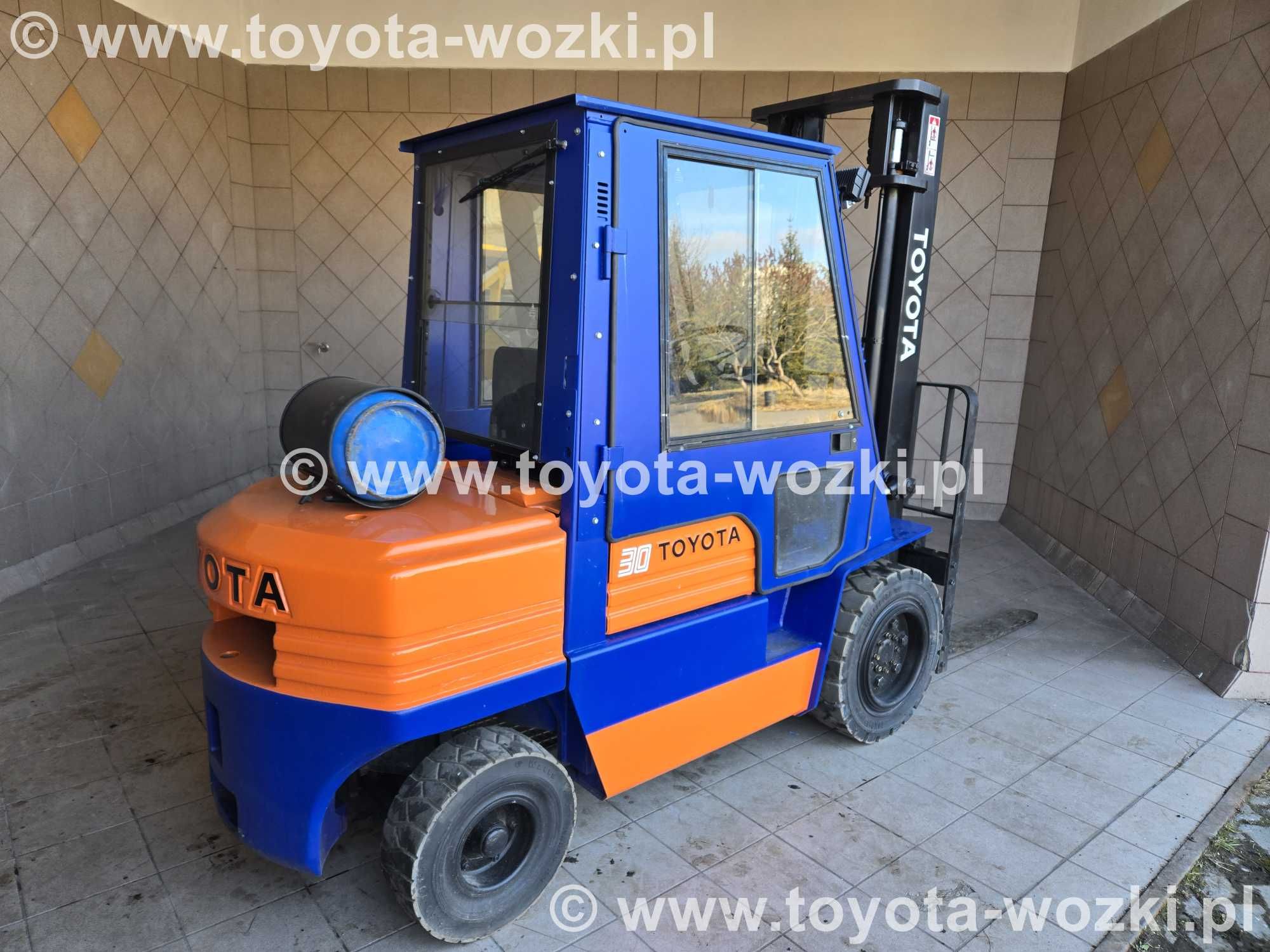 Wózek widłowy TOYOTA 5FD30 Kabina TOYOTA 5FDF30 widlak Linde