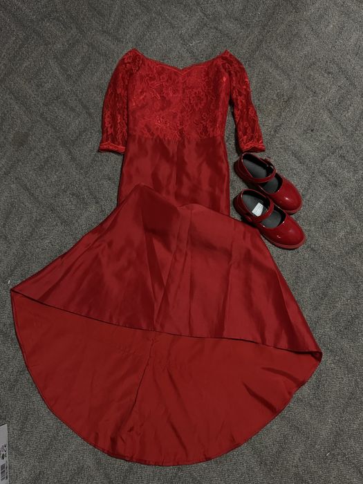 платтячко і туфельки для дівчинки 5 рочків