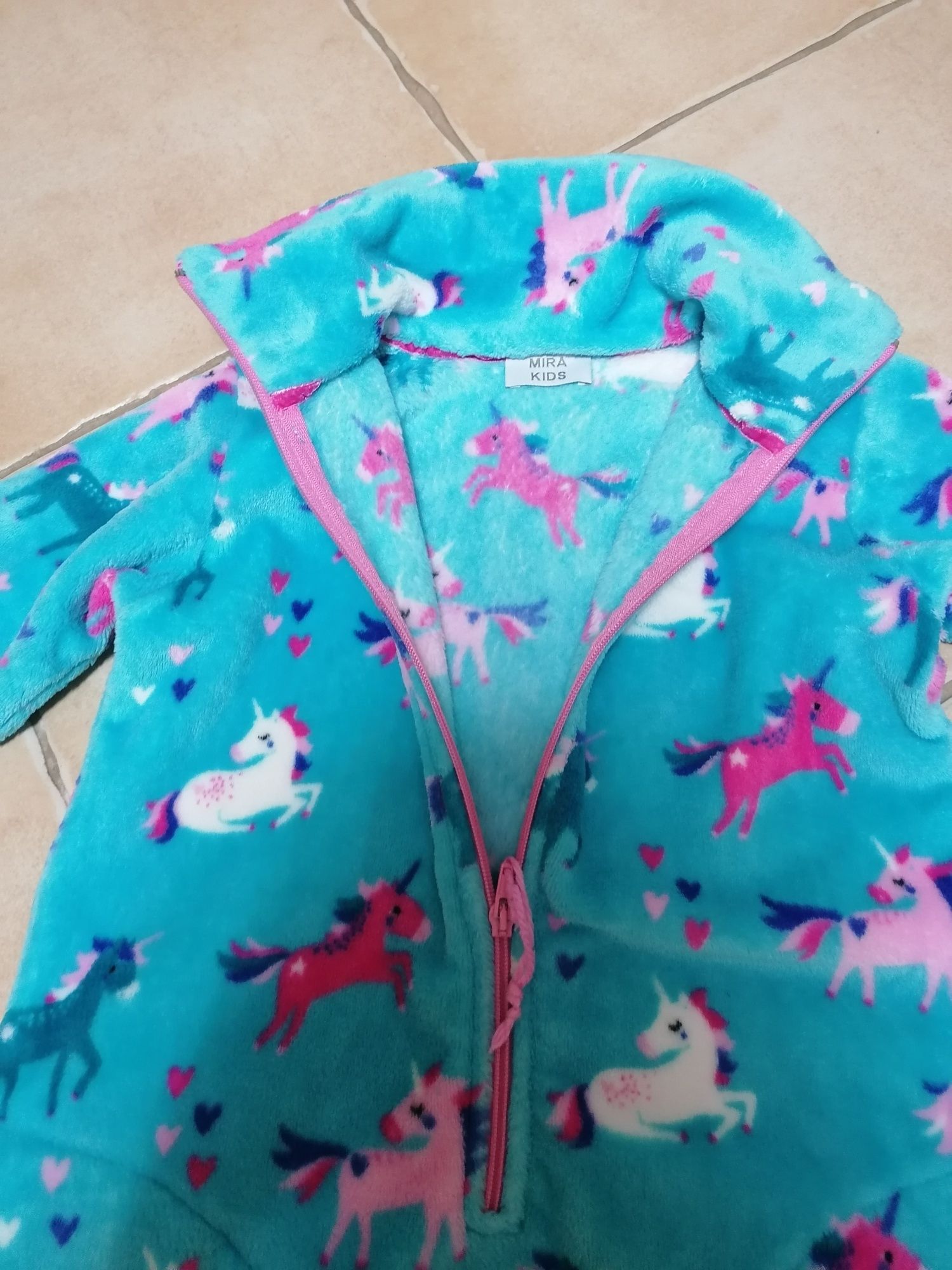 Pijama macacão unicórnios