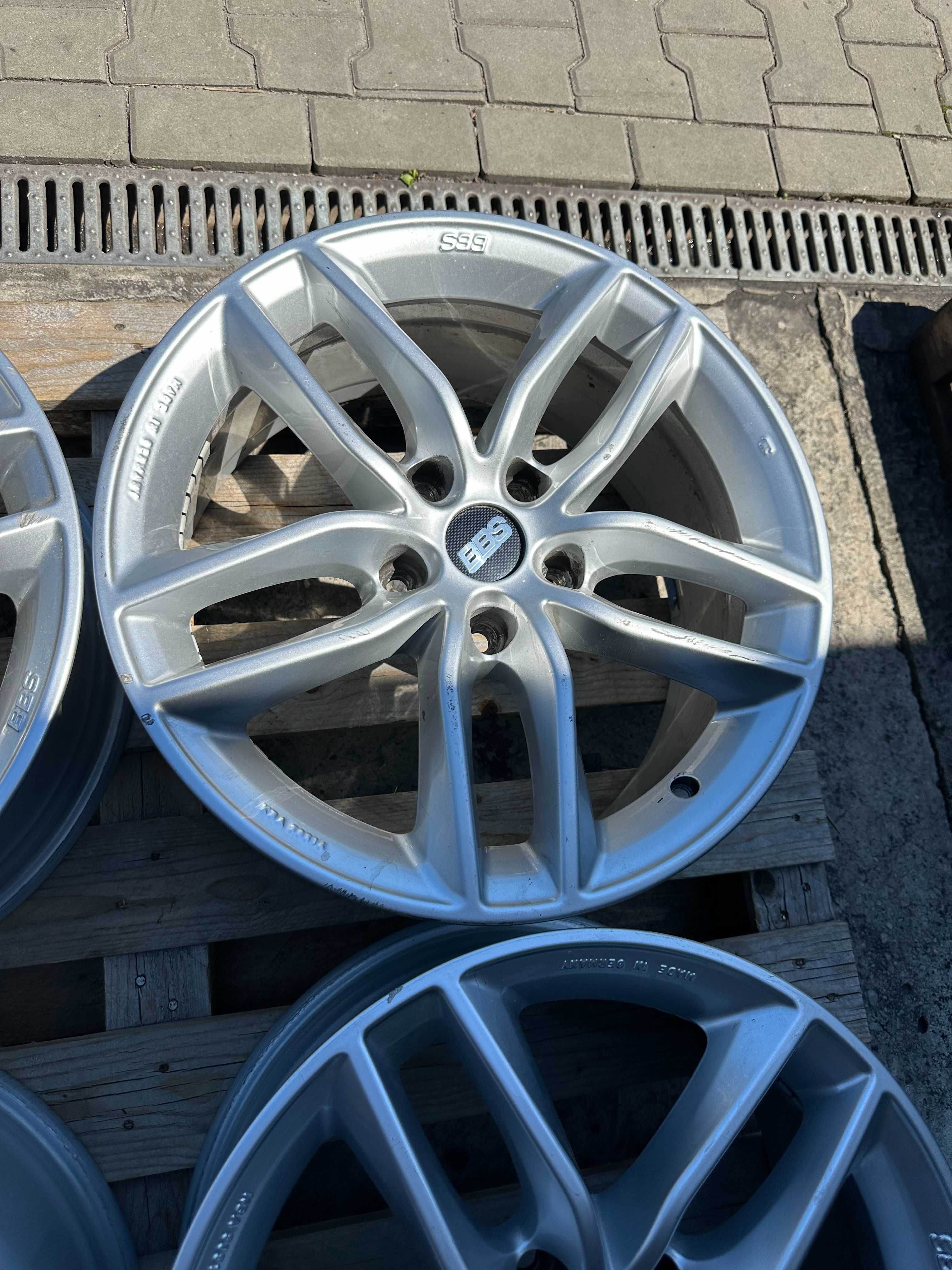 5x120 et45 8j x 18" bmw bbs komplet