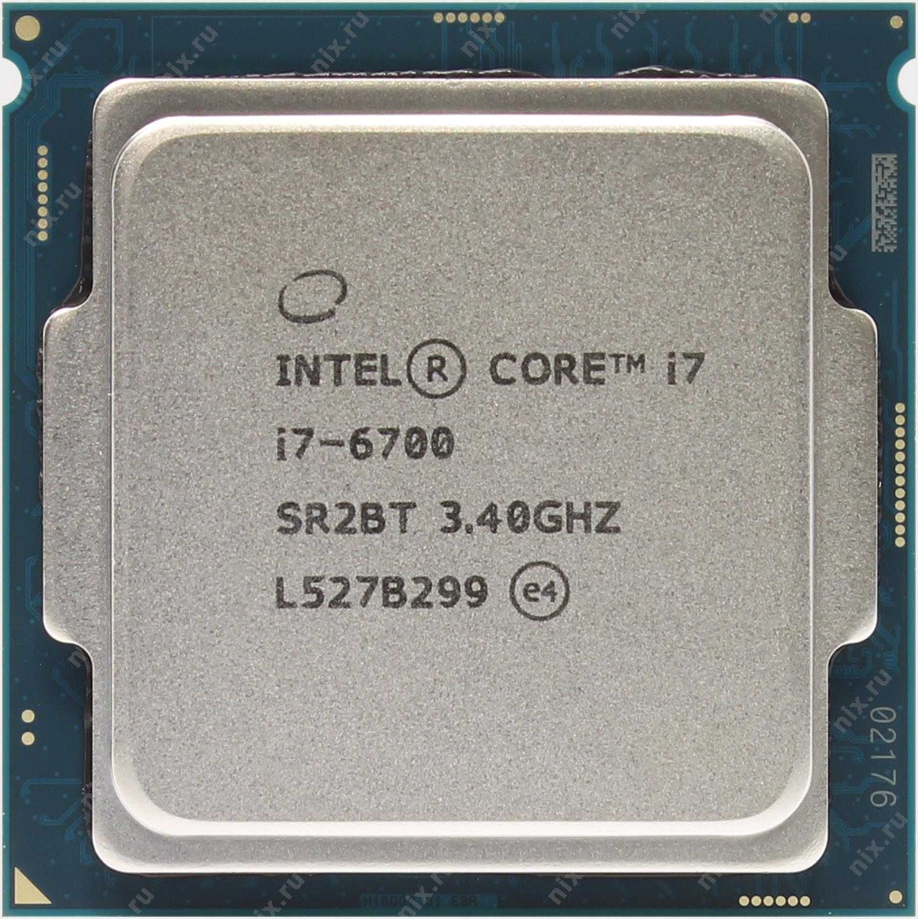 Intel Core i7 6700;6700K 3.4GHz/8Mb/1151