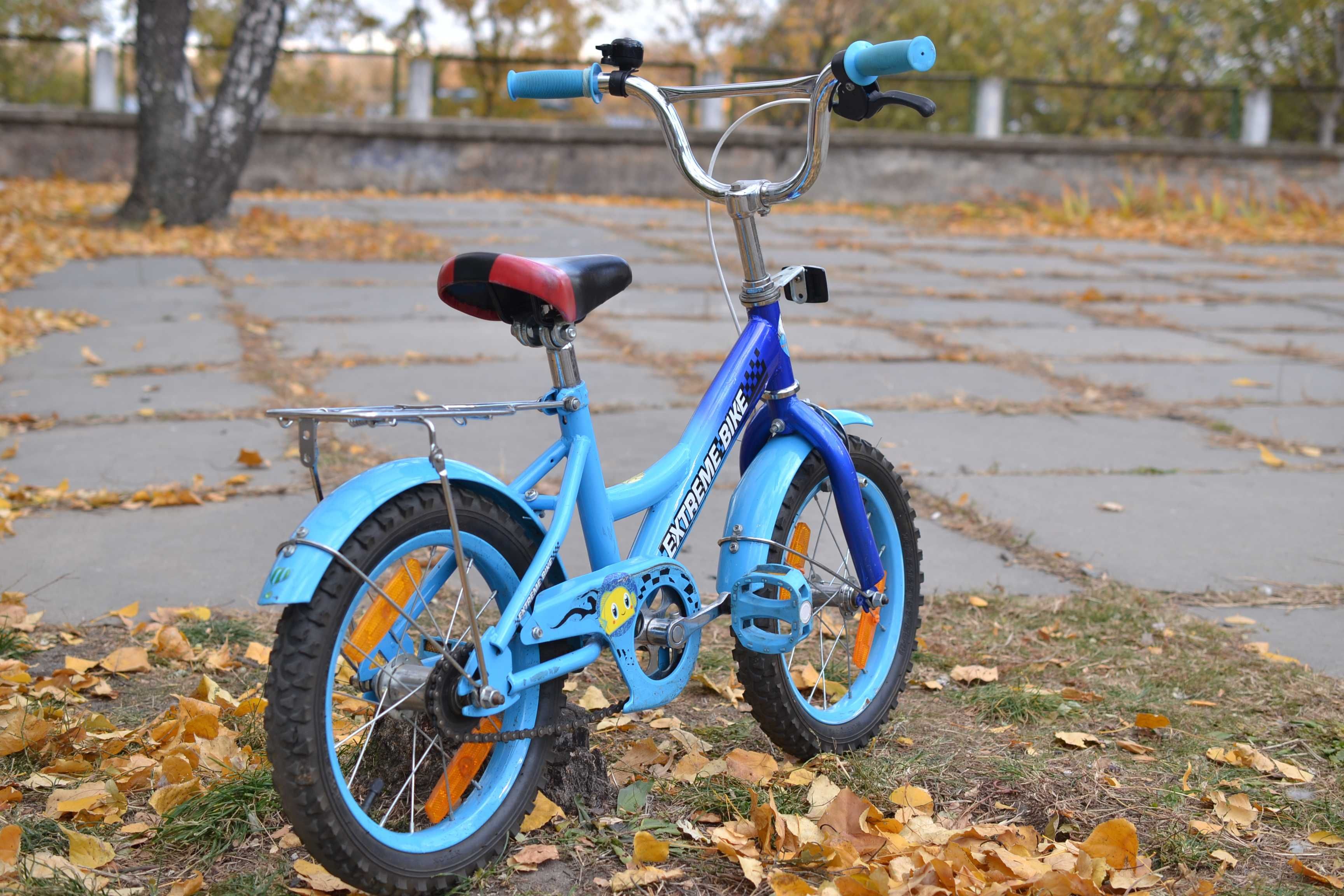 Велосипед дитячий 14", 4 - 6 років.