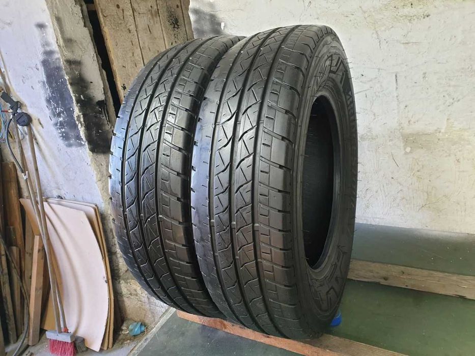 Dwie Opony letnie 205/75R16C 7mm 2023r Bridgestone Duravis R660