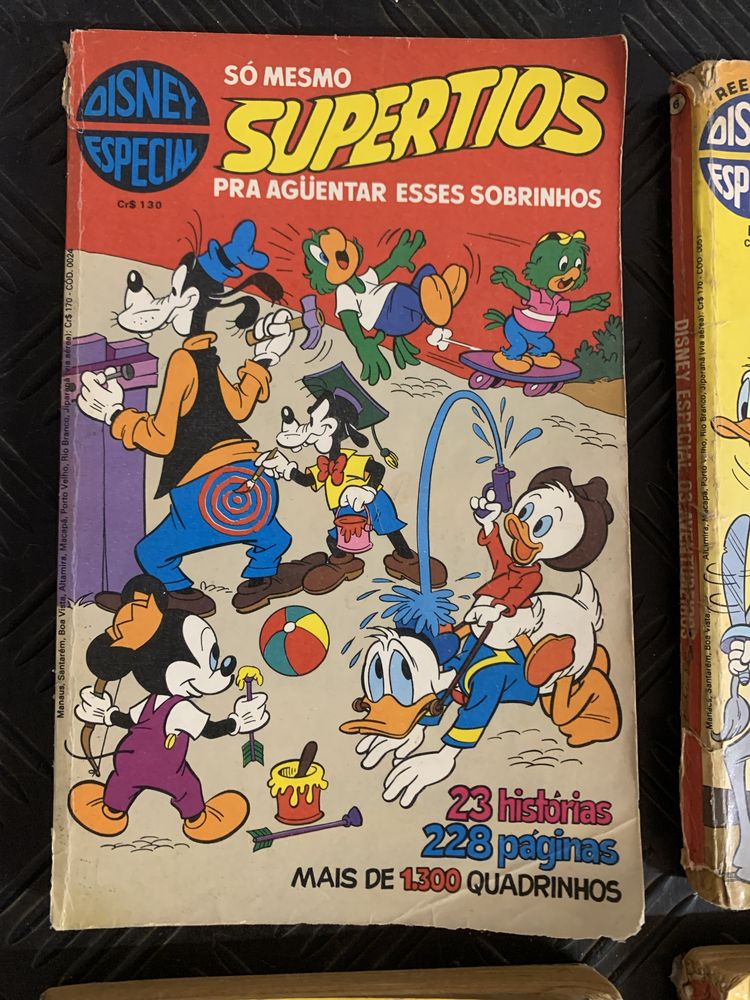 Lote disney especial editora Abril