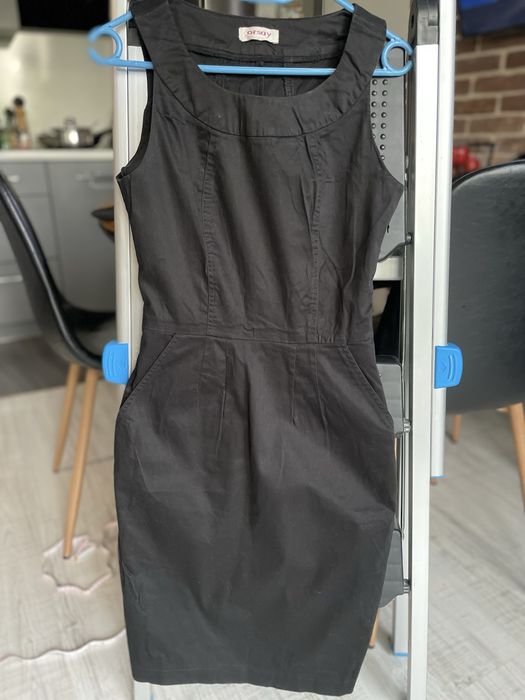 Sukienka damska, czarna, ORSAY