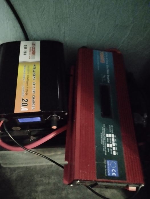 Продам комплект бесперебойного питания преобразователь