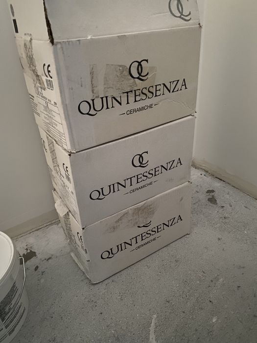 Quintessenza minima 8.6 kafle gres ceramiczny heksagony 17x15 szare
