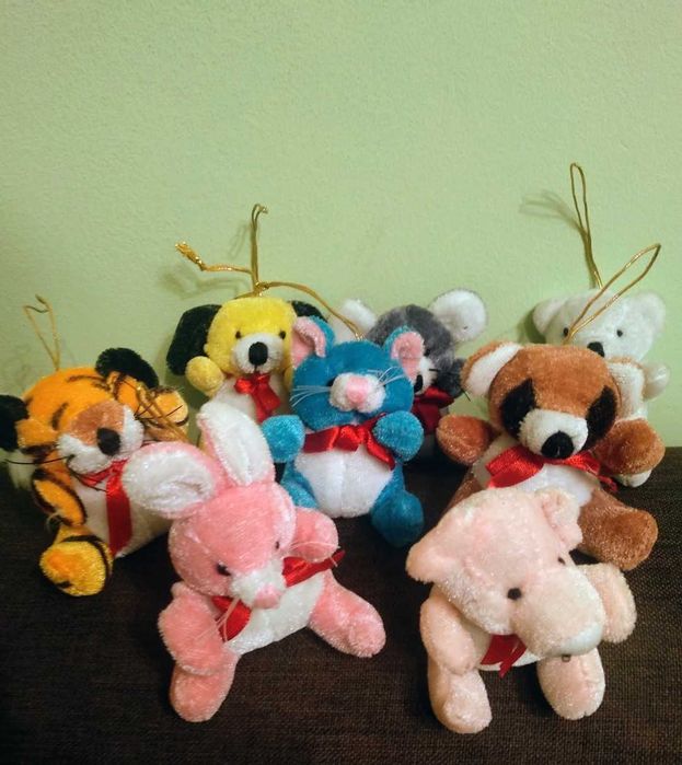 Zestaw pluszaki zwierzęta