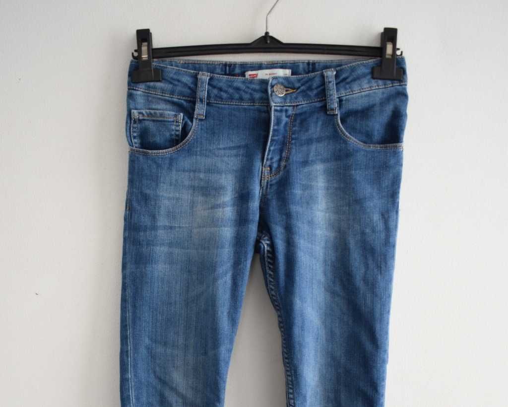 Levi's  spodnie  xs rurki jeansy 164 1r. 14 lat - 16