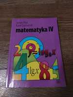 Matematyka4–podręcznik dla klasy 4 liceum i technikum-J.Kaja K. Szymań
