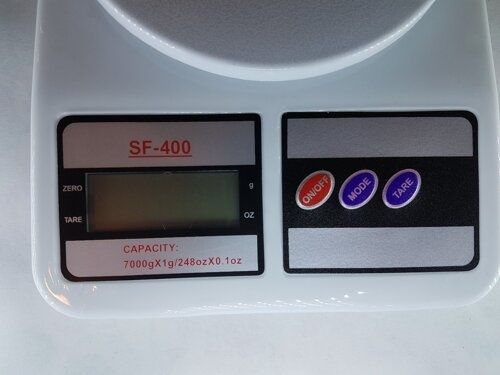 Электронные кухонные весы с дисплеем Domotec MS-400 кухонные весы