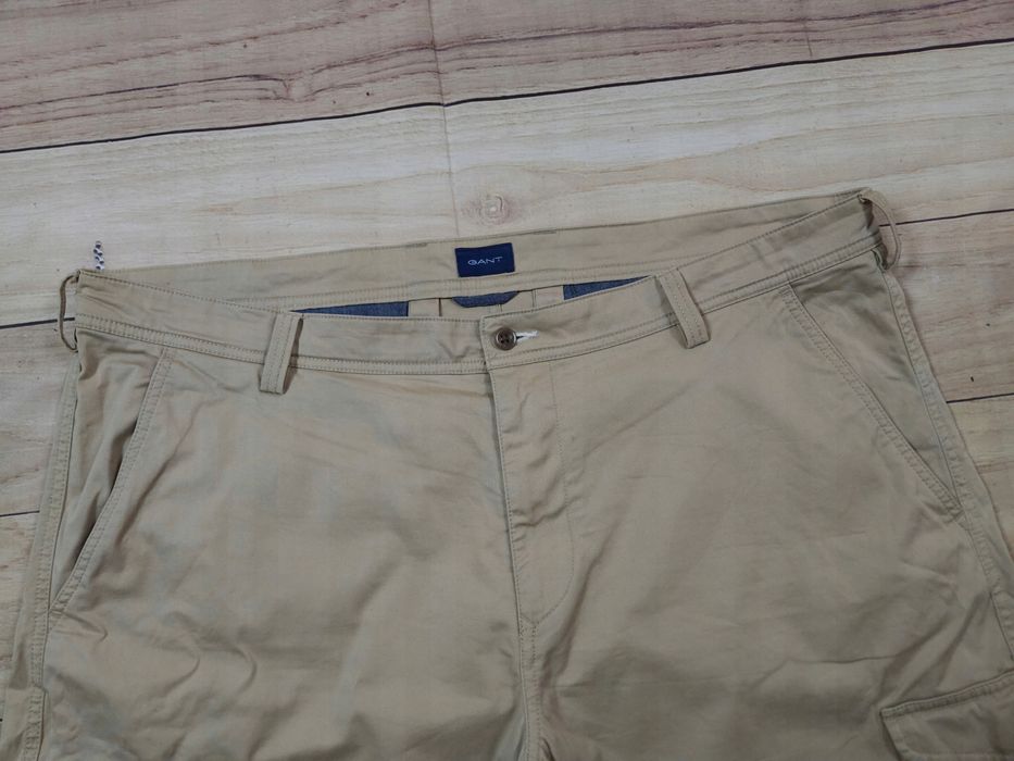 GANT Spodenki Cargo Męskie Relaxed Beżowe r. 42