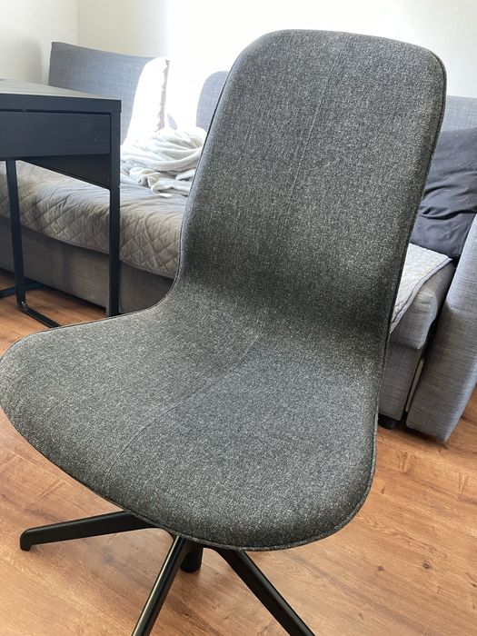 Krzeslo obrotowe do biurka Ikea LÅNGFJÄLL szare