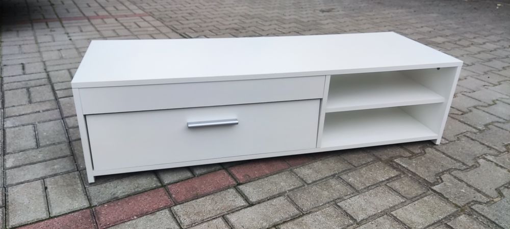 Szafka RTV biała